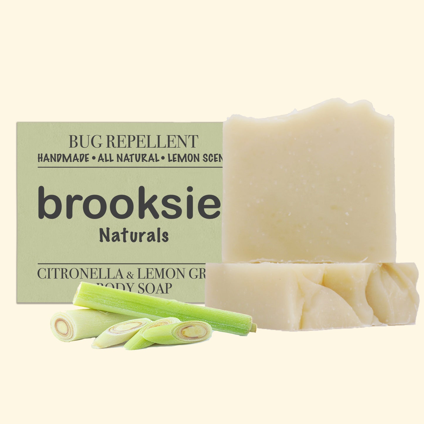 Citronella Insect Repellent Soap Bar 2 Pack