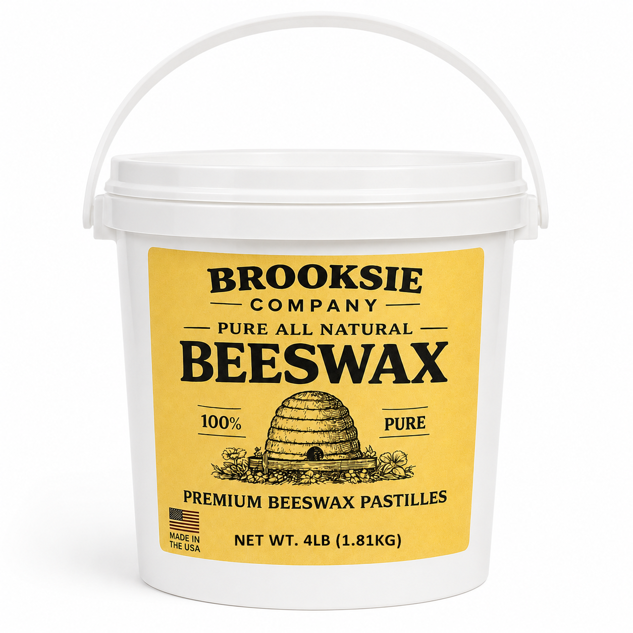 Beeswax Pellets Yellow Made in the USA