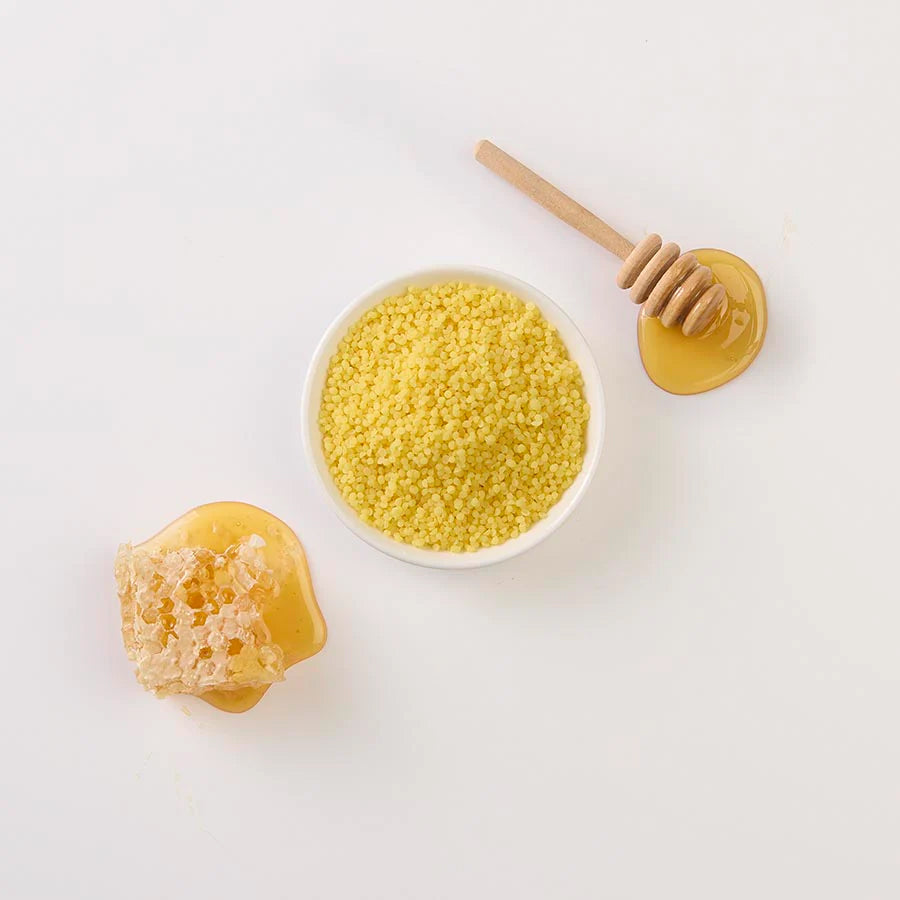 Beeswax Pellets Yellow and Unrefined 5Lb.