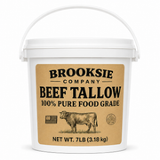 100% Pure Beef Tallow for Cooking 7Lb.