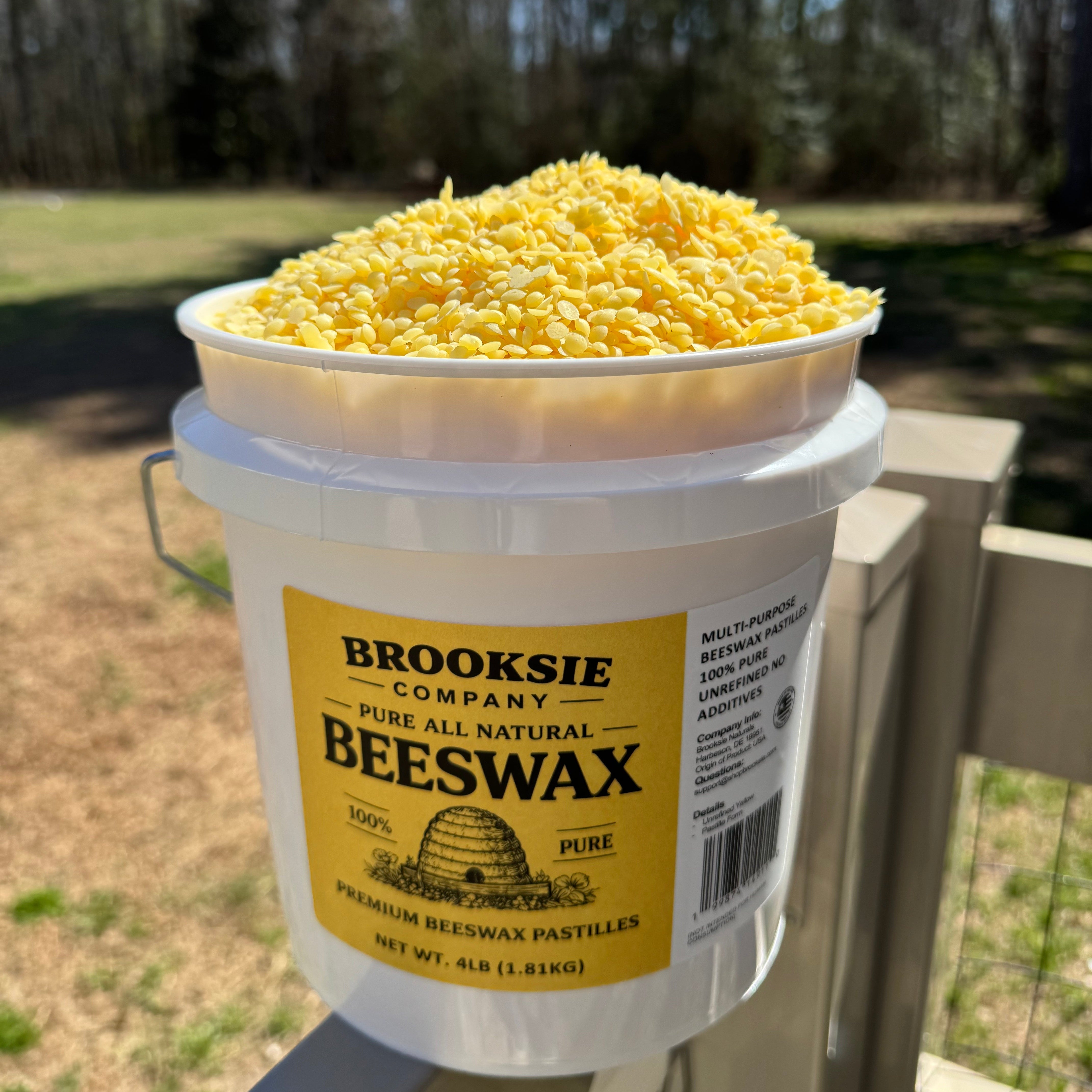 Beeswax Pellets Yellow Made in the USA