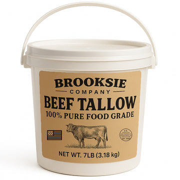 100% Pure Beef Tallow for Cooking 7Lb.