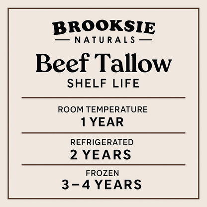 100% Grass Fed Beef Tallow Rendered Bulk | No Additives | Chemical Free Filtered | Non-GMO and Gluten-free