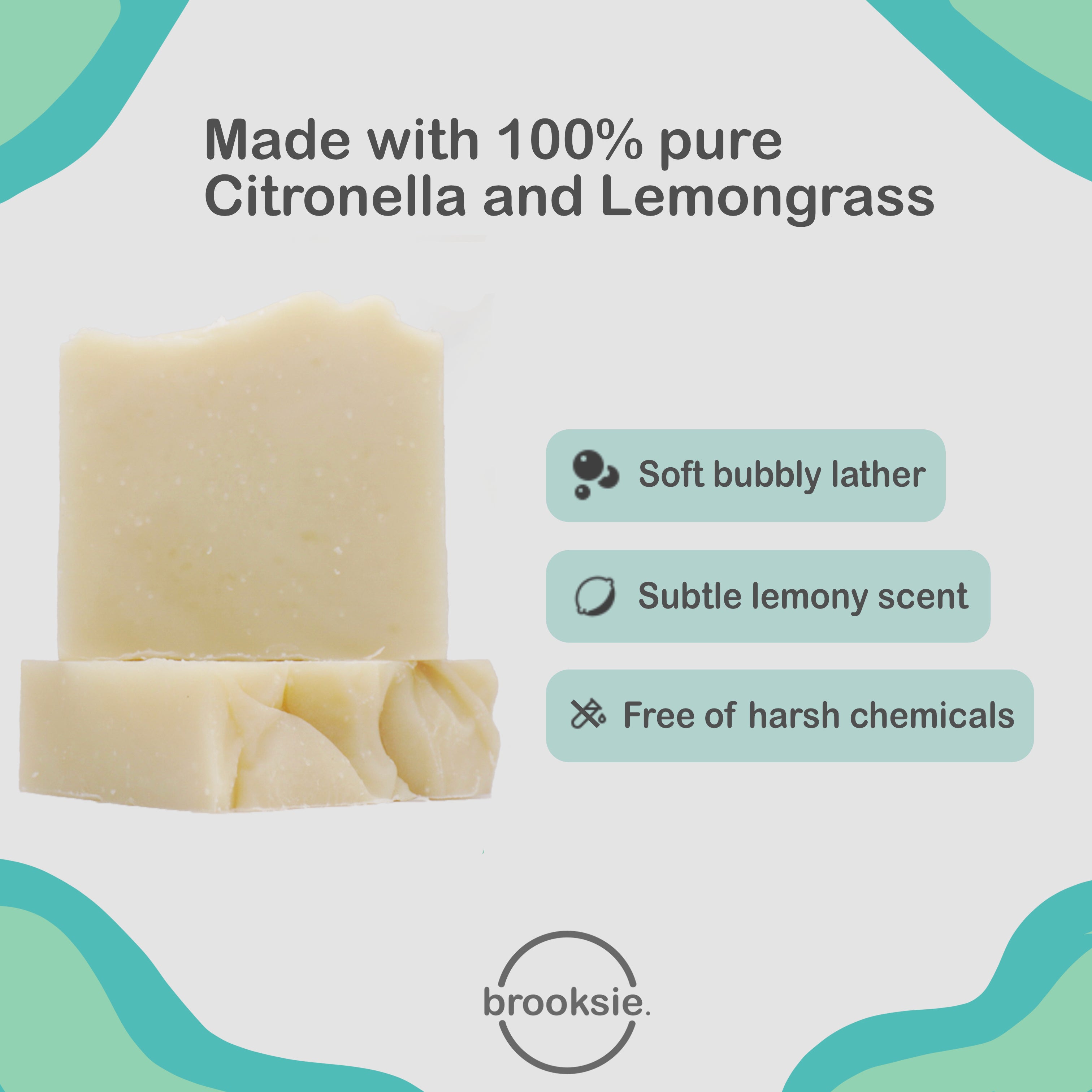 Citronella Insect Repellent Soap Bar 2 Pack