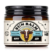 Beef Tallow Sun Balm for Skin SPF 40 2oz