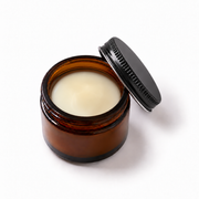 brooksie wholesale private label traditional tallow salve balm in amber glass jar